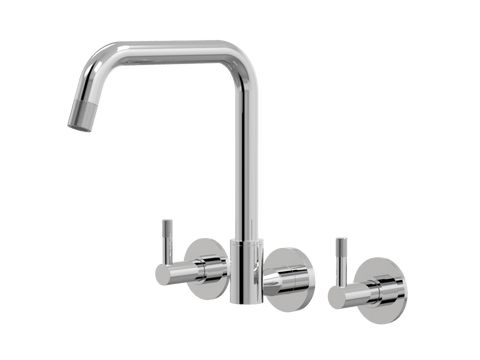 Tapware ParTaps Elm Sink Set Wall Swivel Colour: Chrome Style: Original Place & Palette