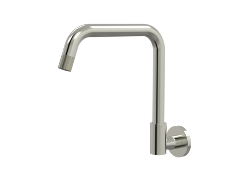 Tapware ParTaps Elm Spa Wall Swivel Outlet Colour: Brushed Nickel Place & Palette