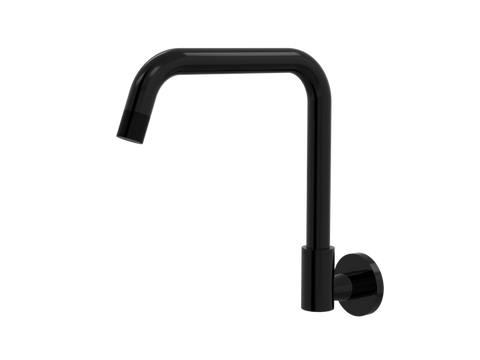 Tapware ParTaps Elm Spa Wall Swivel Outlet Colour: Midnight Black Place & Palette