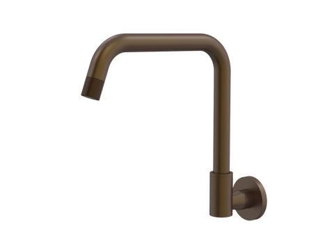 Tapware ParTaps Elm Spa Wall Swivel Outlet Colour: Native Brass Place & Palette