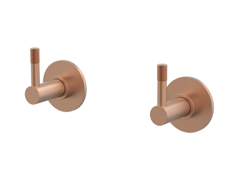 Tapware ParTaps Elm Top Assemblies Wall Pair Colour: Brushed Copper Place & Palette