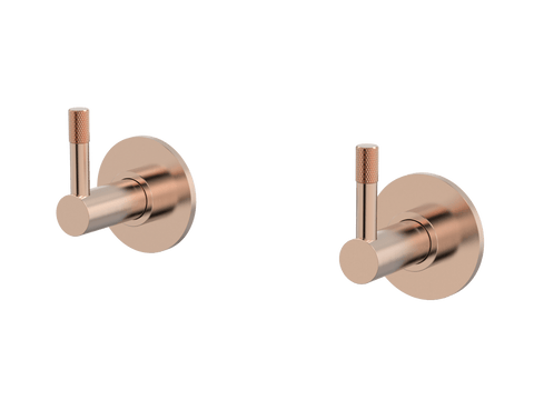 Tapware ParTaps Elm Top Assemblies Wall Pair Colour: Brushed Rose Gold Place & Palette