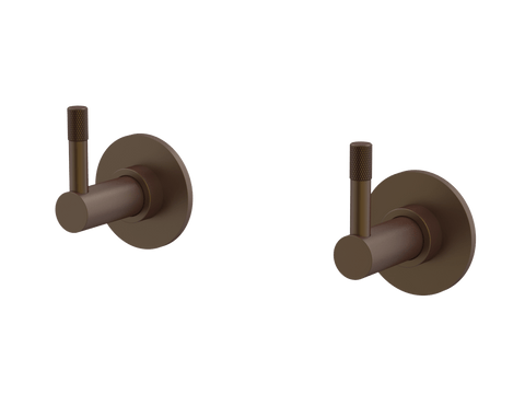 Tapware ParTaps Elm Top Assemblies Wall Pair Colour: Native Brass Place & Palette