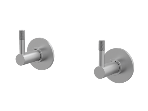 Tapware ParTaps Elm Top Assemblies Wall Pair Colour: Satin Pearl Place & Palette