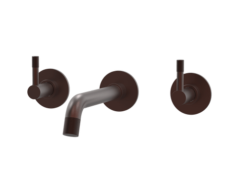 Tapware ParTaps Elm Wall Basin Set Colour: Antique Copper Style: Original Place & Palette
