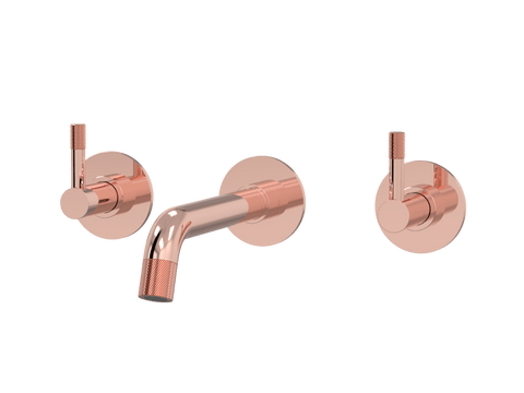 Tapware ParTaps Elm Wall Basin Set Colour: Copper Style: Original Place & Palette