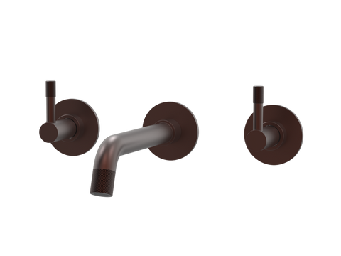 Tapware ParTaps Elm Wall Bath Set - 160mm Colour: Antique Copper Style: Original Place & Palette