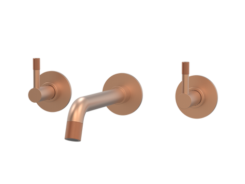 Tapware ParTaps Elm Wall Bath Set - 160mm Colour: Brushed Copper Style: Original Place & Palette