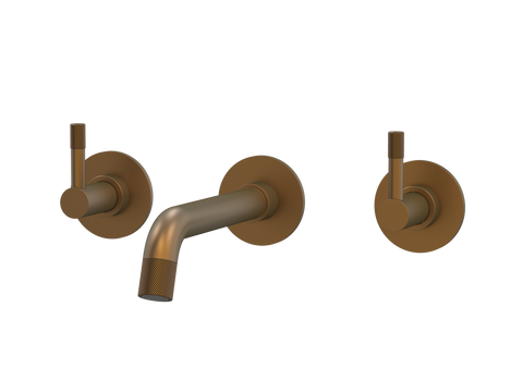 Tapware ParTaps Elm Wall Bath Set - 160mm Colour: Burnished Style: Original Place & Palette