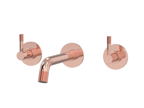 Tapware ParTaps Elm Wall Bath Set - 200mm Colour: Copper Style: Original Place & Palette