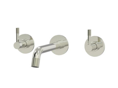 Tapware ParTaps Elm Wall Bath Set - 200mm Colour: Luminick Style: Original Place & Palette