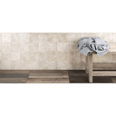 Tiles The Peninsula Collection Enso Square Tile Colour: Ivory Place & Palette