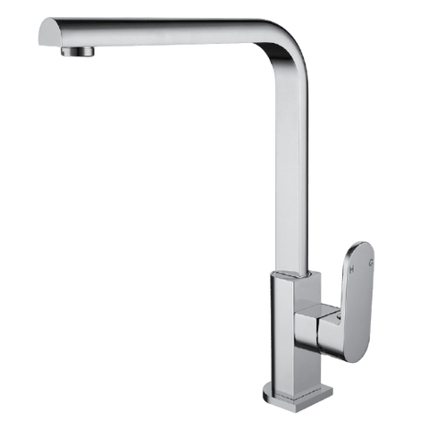 Tapware Modern National Eva Mini Kitchen Mixer Colour: Electroplated Chrome Place & Palette