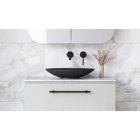 Basins Timberline Feather Ceramic Basin 500mm Color: White Gloss Place & Palette