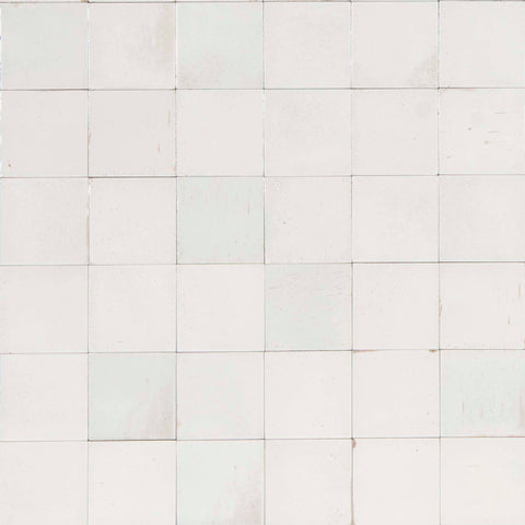 Tiles The Manly Collection Gleeze Porcelain Tile Colour: Bianco White Gloss Size: 100x100mm Place & Palette