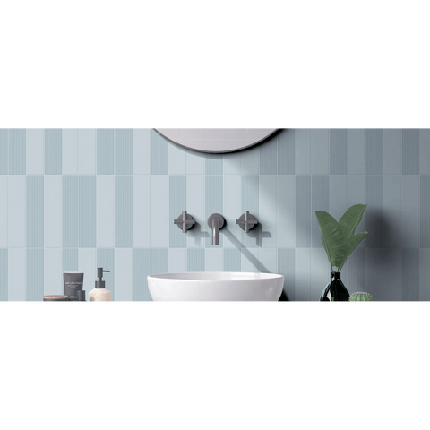 Tiles The Peninsula Collection Glenbrook Subway Tile Colour: White Place & Palette