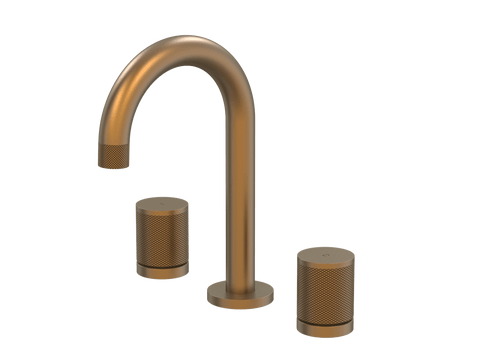 Tapware ParTaps IDK Basin Set Swivel Colour: Burnished Place & Palette