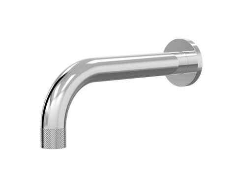 Tapware ParTaps IDK Bath Wall Fixed Outlet - 90 Degree Colour: Chrome Outlet: 160mm Place & Palette