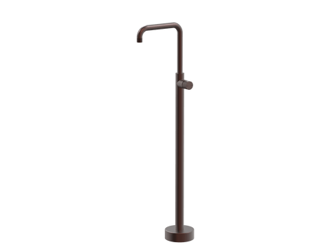 Tapware ParTaps IDK Floor Bath Filler MIxer - 90 Degree Colour: Antique Copper Place & Palette
