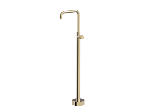 Tapware ParTaps IDK Floor Bath Filler MIxer - 90 Degree Colour: Brass Gold Place & Palette