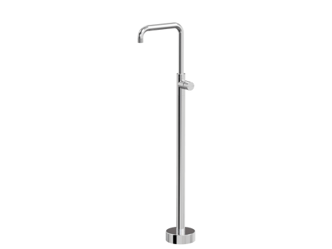 Tapware ParTaps IDK Floor Bath Filler MIxer - 90 Degree Colour: Chrome Place & Palette