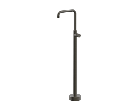 Tapware ParTaps IDK Floor Bath Filler MIxer - 90 Degree Colour: Volcanic Grey Place & Palette