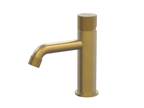 Tapware ParTaps IDK Hob Basin Mixer Colour: Rumbled Brass Place & Palette