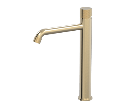 Tapware ParTaps IDK Hob Basin Tower Mixer Colour: Brushed Brass Gold Place & Palette