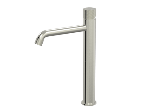 Tapware ParTaps IDK Hob Basin Tower Mixer Colour: Brushed Nickel Place & Palette