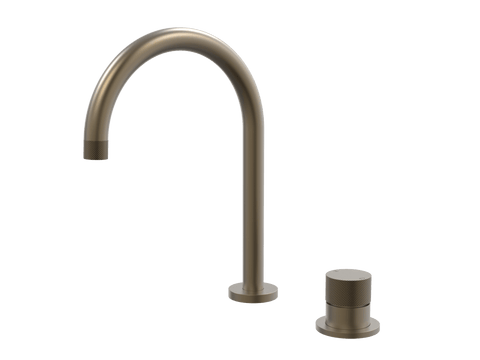 Tapware ParTaps IDK Hob Mixer Set Colour: Antique Bronze Place & Palette