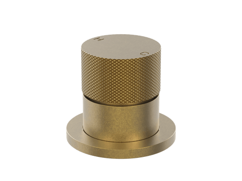 Tapware ParTaps IDK Hob Mixer Colour: Rumbled Brass Place & Palette