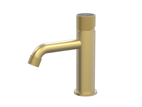 Tapware ParTaps IDK Marble Hob Basin Mixer with Marble Colour: Chrome Insert: Bianco Marble Place & Palette