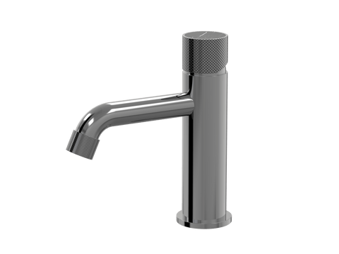 Tapware ParTaps IDK Marble Hob Basin Mixer with Marble Colour: Black Sapphire Insert: Nero Marble Place & Palette