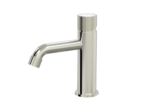 Tapware ParTaps IDK Marble Hob Basin Mixer with Marble Colour: Luminick Insert: Bianco Marble Place & Palette