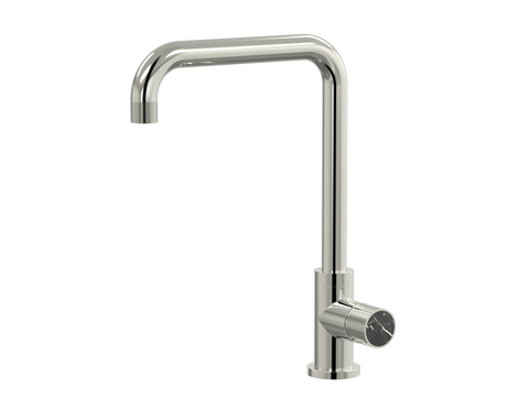Tapware ParTaps IDK Marble Sink 90 Degree Mixer Colour: Luminick Insert: Nero Marble Place & Palette