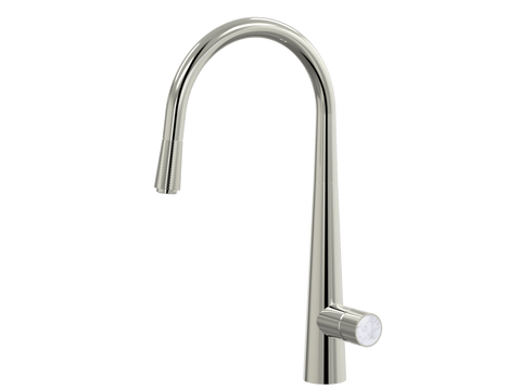 Tapware ParTaps IDK Marble Sink Pull-Out Mixer Colour: Luminick Insert: Bianco Marble Place & Palette