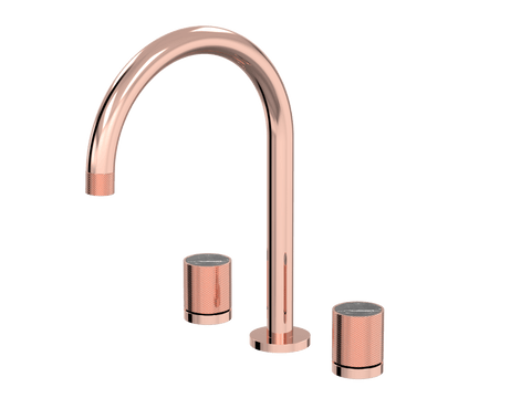 Tapware ParTaps IDK Marble Sink Set Hob Swivel Colour: Copper Insert: Nero Marble Place & Palette