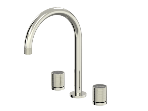 Tapware ParTaps IDK Marble Sink Set Hob Swivel Colour: Luminick Insert: Nero Marble Place & Palette