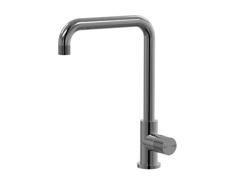 Tapware ParTaps IDK Sink 90 Degree Mixer Colour: Black Sapphire Place & Palette