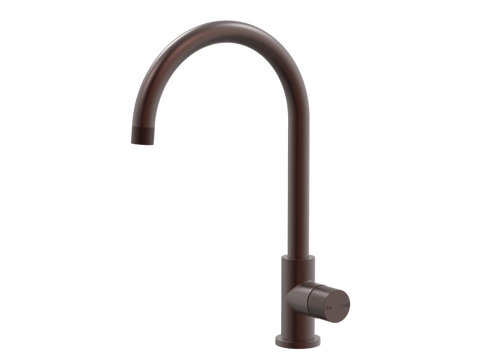 Tapware ParTaps IDK Sink Gooseneck Mixer Colour: Antique Copper Place & Palette