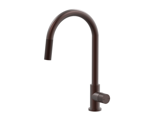 Tapware ParTaps IDK Sink Pull-Out Mixer Colour: Antique Copper Style: Gooseneck Place & Palette
