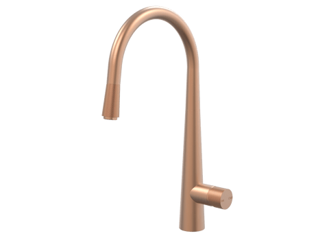 Tapware ParTaps IDK Sink Pull-Out Mixer Colour: Brushed Copper Style: Original Place & Palette