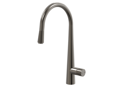 Tapware ParTaps IDK Sink Pull-Out Mixer Colour: Brushed Gunmetal Style: Original Place & Palette