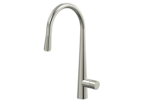 Tapware ParTaps IDK Sink Pull-Out Mixer Colour: Brushed Nickel Style: Original Place & Palette