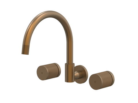 Tapware ParTaps IDK Sink Set Wall Swivel Colour: Burnished Place & Palette