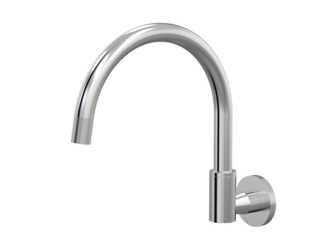 Tapware ParTaps IDK Sink Wall Swivel Outlet Colour: Brushed Chrome Place & Palette