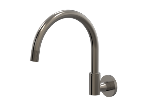 Tapware ParTaps IDK Sink Wall Swivel Outlet Colour: Brushed Gunmetal Place & Palette