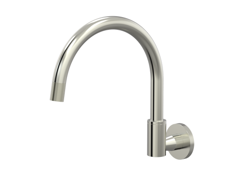 Tapware ParTaps IDK Sink Wall Swivel Outlet Colour: Brushed Nickel Place & Palette