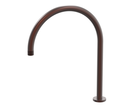 Tapware ParTaps IDK Spa Hob Swivel Outlet Colour: Antique Copper Style: X-Large Place & Palette