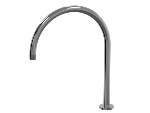 Tapware ParTaps IDK Spa Hob Swivel Outlet Colour: Black Sapphire Style: X-Large Place & Palette